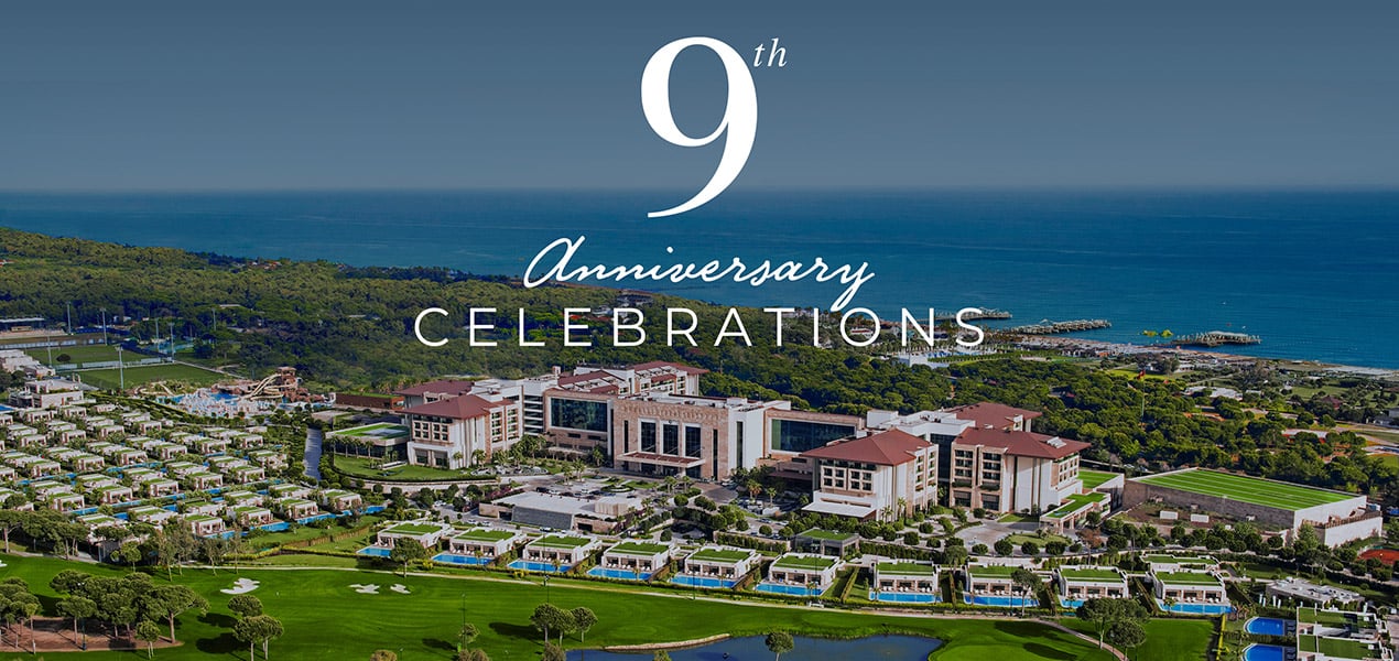 Regnum Carya Haberler 9 Yasinda Slider